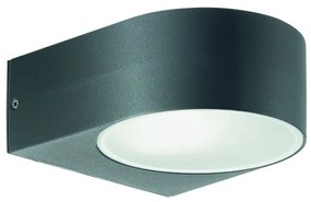 Απλίκα IP44 up-down Χυτό Αλουμίνιο /Ανθρακί Ideal Lux IKO AP1 018515