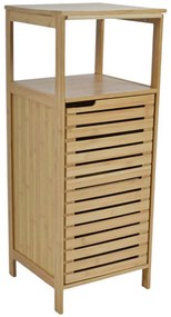 Ραφιέρα Μπάνιου 846962 30x30x79cm Natural Bamboo