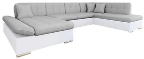 Γωνιακός Καναπές Comfivo 150, Λειτουργία ύπνου, Αποθηκευτικός χώρος, 345x205x76cm, 175 kg, Πόδια: Πλαστική ύλη | Epipla1.gr