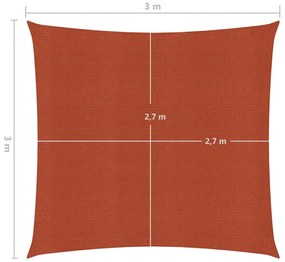 ΠΑΝΙ ΣΚΙΑΣΗΣ ΤΕΡΑΚΟΤΑ 3 X 3 Μ. ΑΠΟ HDPE 160 ΓΡ./Μ² 311329