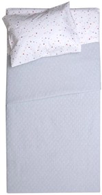 Κουβέρτα Polycotton Αγκαλιάς 80x115 Δήλος Γκρι