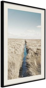 Αφίσα - Drainage Ditch - 20x30 - Μαύρο - Με πασπαρτού