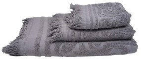 Πετσέτα Κρόσι 5 Dark Grey Προσώπου (50x90)