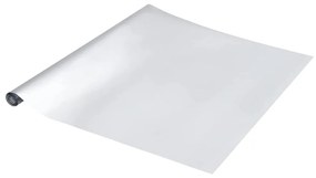 vidaXL Αυτοκόλλητο Επίπλου Άλλο Ασημί 90 x 500 cm PET