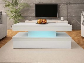 Τραπεζάκι σαλονιού Glossa 2D με LED-Leuko-Leuko gualistero