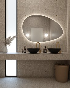 Καθρέπτης τοίχου Rock της Project Mirrors Διάσταση: 100x65