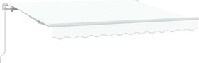 vidaXL Σκηνίτσα Αναδιπλούμενη Λευκό 350 x 200 cm ύφασμα