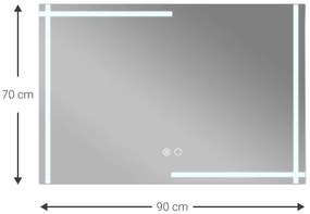 Καθρέπτης Mahonia-70x50