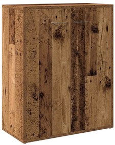 vidaXL Sideboard Παλιό ξύλο 60x30x75 cm Ξύλο μηχανής