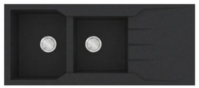 Sanitec Granite 801 Grafite Ένθετος Νεροχύτης 116 2B 1D