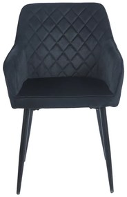 SIENA BLACK VELVET ΥΦΑΣΜΑ ΠΟΛΥΘΡΟΝΑ ΜΕΤΑΛΛΙΚΗ