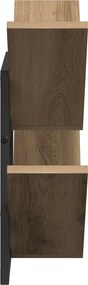 vidaXL Ράφι Τοίχου 2 pcs Artisan Δρυς 43 x 15 x 47 εκ