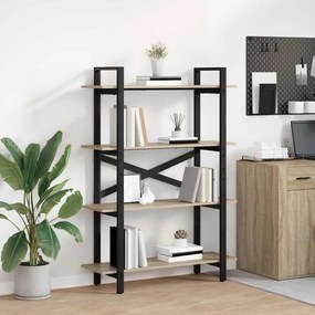 Ράφι Βιβλίων Δρύς Sonoma 100 x 33,5 x 140 εκ Επεξεργασμένο ξύλο