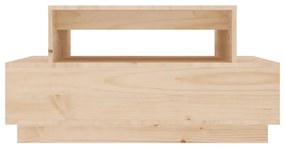 vidaXL Τραπεζάκι Σαλονιού 80 x 55 x 40,5 εκ. από Μασίφ Ξύλο Πεύκου