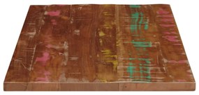 vidaXL Επιφάνεια Τραπεζιού Ορθογώνια 80x60x3,8 εκ. Ανακυκλωμένο Ξύλο