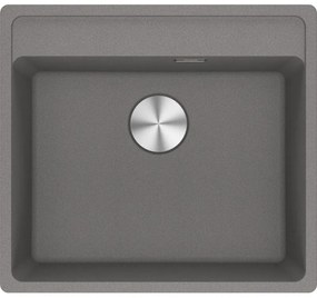 Franke Maris Bowl MRG 610-52 TL Stone Grey Γρανιτένιος Νεροχύτης 60cm