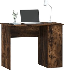 vidaXL Γραφείο Καπνιστή Δρυς 100x55x75 εκ. από Επεξεργασμένο Ξύλο