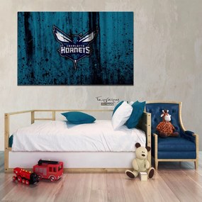 Πίνακας σε καμβά NBA Hornets KNV893 45cm x 65cm