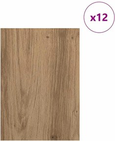 vidaXL Διακοσμητικά Πάνελ 12 τμχ. Artisan Oak 21 x 30 x 0,27 εκ