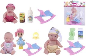 Κούκλα μωρό με αξεσουάρ φροντίδας - 0812-2056 - 917421