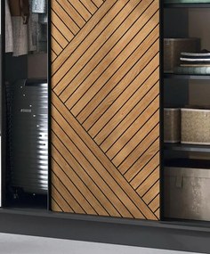 Ντουλάπα συρόμενη Phylo III με καθρέπτη