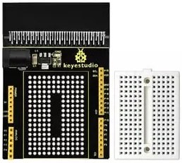 KEYESTUDIO Micro:bit prototyping shield V1 KS0292, με small breadboard