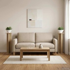 vidaXL Βάση φυτών 2 τεμ. Sonoma Δρυς 25 x 25,5 x 100,5 εκ.