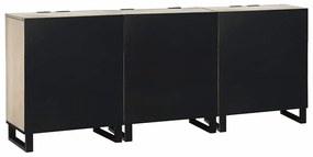 vidaXL Σετ Επίπλων Μπάνιου με συρτάρι 3 pcs Λευκό 180 x 33 x 75 εκ.