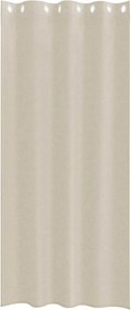 vidaXL Κουρτίνα βυσσινί 2 pcs Άμμος 225 x 140 εκ. Πολυεστέρας
