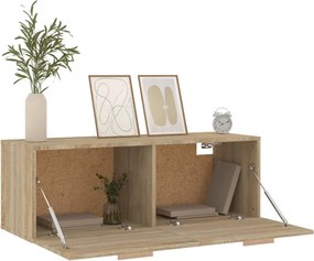 vidaXL Ντουλάπι Τοίχου Sonoma Δρυς 100x36,5x35 εκ. Επεξεργασμένο Ξύλο