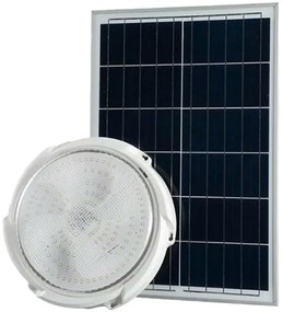 Jortan Ηλιακό φωτιστικό οροφής LED 100W IP66 με τηλεχειριστήριο