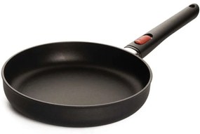Τηγάνι Αντικολλητικό Με Αποσπώμενη Λαβή Eco Lite QXR 1524ELI-Q 24cm Black Woll 24cm Aluminium
