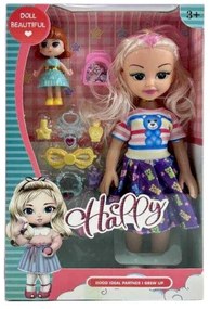 Σετ κούκλα με αξεσουάρ ομορφιάς - RX684C-310 - 917445