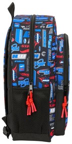 Σχολική Τσάντα Hot Wheels Πολύχρωμο 32 x 38 x 12 cm