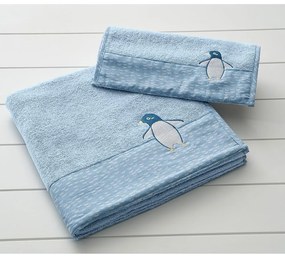 Πετσέτες Βρεφικές Arktos (Σετ 2τμχ) Blue Vesta Home Towels Set 70x130cm 100% Βαμβάκι
