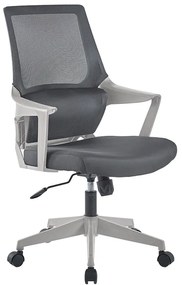 Καρέκλα γραφείου εργασίας Fragrant pakoworld ύφασμα mesh γκρι