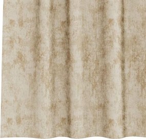 vidaXL Βελούδινες Κουρτίνες 2 pcs Κρεμ 140 x 140 cm Βελούδο