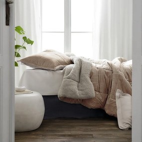 Κουβερτοπάπλωμα Teddy 407/23 Pearl Salmon Gofis Home Μονό 170x220cm Πολυέστερ
