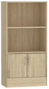 Bookcase Negan sonoma melamine 60x30x120cm 60x30x120 εκ.