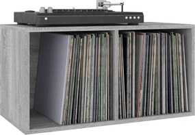 vidaXL Έπιπλο Δίσκων Βινυλίου Γκρι Sonoma 71x34x36 εκ. Επεξεργ. Ξύλο