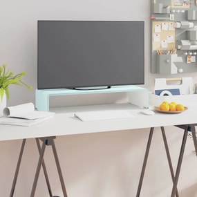 Βάση Τηλεόρασης/Οθόνης Πράσινη 60 x 25 x 11 εκ. Γυάλινη