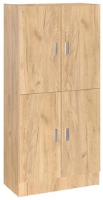 Shoe cabinet Felicity natural mo 60x32x127cm 60x32x127 εκ.