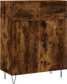 vidaXL Ντουλάπι Καπνιστή Δρυς 69,5 x 34 x 90 εκ. Επεξεργασμένο Ξύλο