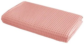 Beauty Home Πικέ υπέρδιπλη waffle Art 1990 Coral 170x240 Κοραλί