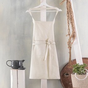 Ποδιά Κουζίνας Ολόσωμη Nice Beige Ρυθμός 100% Cotton