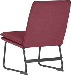vidaXL Πολυθρόνα Μπορντό 52x75x76 εκ. Υφασμάτινη