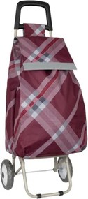 Υφασμάτινο καρότσι λαϊκής - ZZ304-7B - 981287 - Dark Red