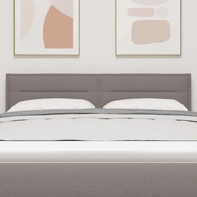 vidaXL Κεφαλάρι Taupe 144 cm ύφασμα