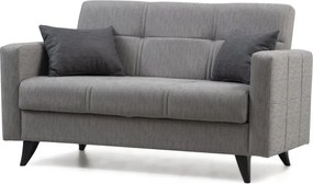 2-Seat Sofa-Bed Polya - Light Grey Light Grey
