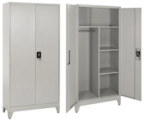 Intrahome ΝΤΟΥΛΑΠΑ ΜΕΤΑΛΛΙΚΗ ΜΕ ΠΟΔΙΑ SCASABLANCAINCASABLANCALTCASABLANCAI-CASABLANCANDRE 2ΦΥΛΛΗ ΜΕ ΧΩΡΙΣΜΑ-ΑΝΟΙΧΤΟ ΓΚΡΙ 90Χ40Χ190Yεκ intraho-0007828
